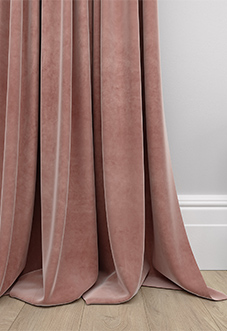 Premier Velvet (Thermal Blackout), Dusky Rose - Made to Measure Curtains